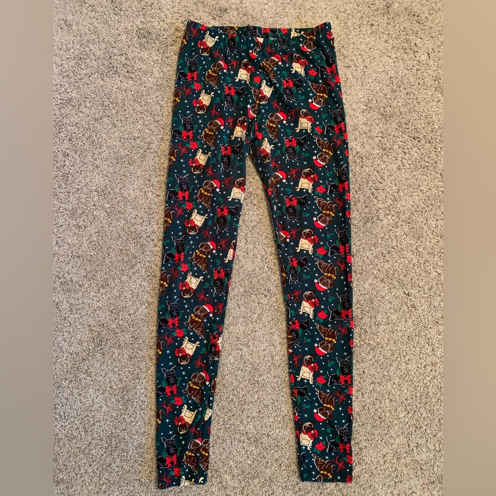 Dog Christmas Leggings